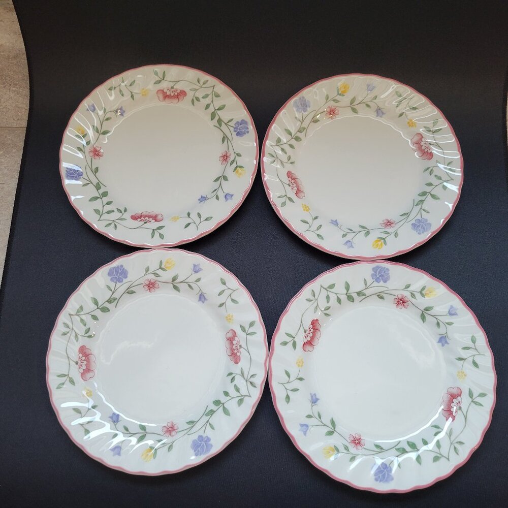 Johnson Brothers - Summer Chintz - Set of 4 Bread Plates - Made in England